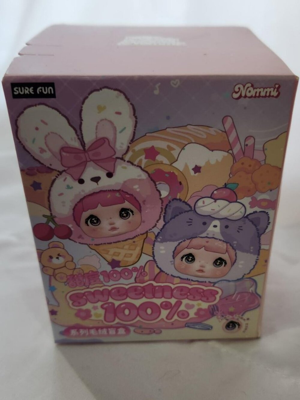 🍓🍦 NOMMI Blind Box Figure Sweet 100% Series Sealed Mystery Toy